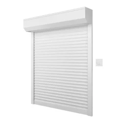 France Combi Volet Roulant<Volet roulant blanc électrique en aluminium H130 X L.120 cm