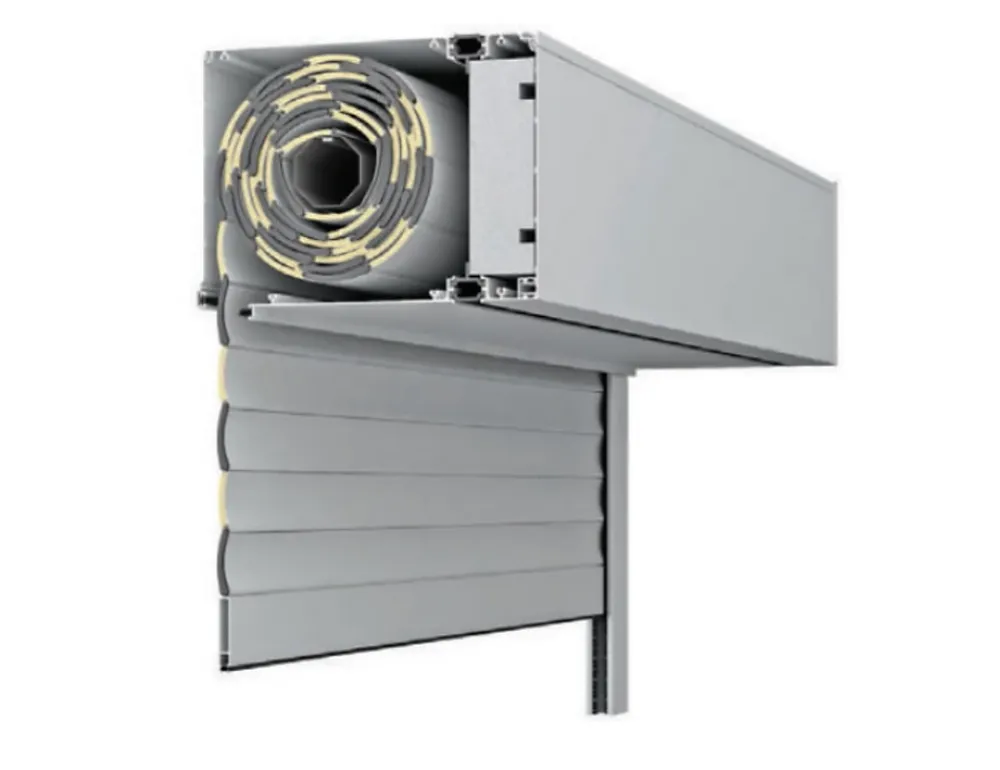 3 in 1 Volet roulant motorisé THERMO CONFORT RAL 9016 Sompfy Oximo Radio (L.: 1400 mm x H.: 2000 mm)- Volet Roulant