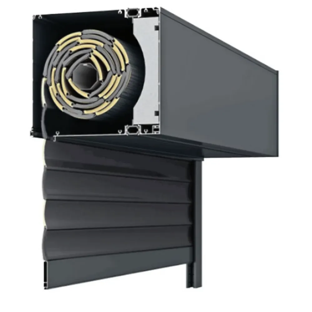 3 in 1 Volet Roulant<Volet roulant motorisé THERMO CONFORT-50 RAL 7016 S&SO RS100 Radio (L.: 700 mm x H.: 1050 mm)