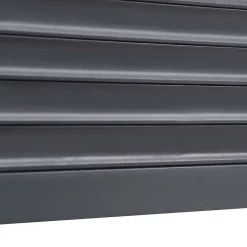 Fortia Volet roulant solaire aluminium anthracite - ouverture motorisée - - l.120 x H.135 cm- Volet Roulant