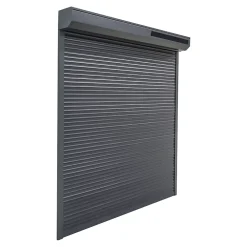 Fortia Volet Roulant<Volet roulant solaire aluminium anthracite - ouverture motorisée - - l.90 x H.155 cm