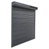 Fortia Volet roulant solaire aluminium anthracite - ouverture motorisée - - l.240 x H.215 cm- Volet Roulant