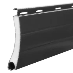Fortia Volet roulant solaire aluminium anthracite - ouverture motorisée - - l.120 x H.125 cm- Volet Roulant