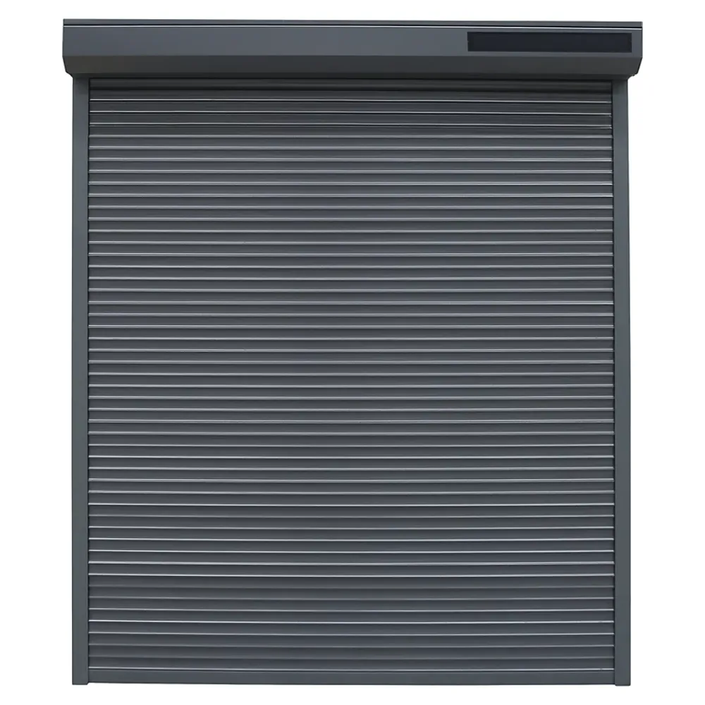 Fortia Volet Roulant<Volet roulant solaire aluminium anthracite - ouverture motorisée - - l.100 x H.135 cm