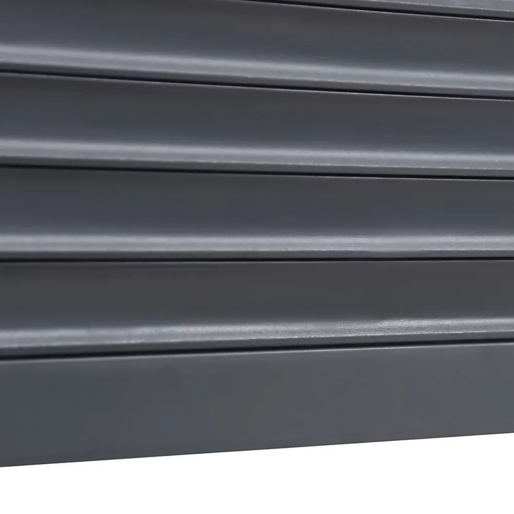 Fortia Volet Roulant<Volet roulant solaire aluminium anthracite - ouverture motorisée - - l.100 x H.135 cm
