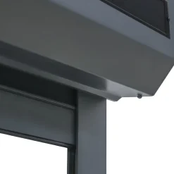 Fortia Volet Roulant<Volet roulant solaire aluminium anthracite - ouverture motorisée - - l.100 x H.135 cm