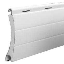 Fortia Volet roulant solaire aluminium blanc - ouverture motorisée - - l.240 x H.215 cm- Volet Roulant
