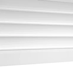 Fortia Volet roulant solaire aluminium blanc - ouverture motorisée - - l.240 x H.215 cm- Volet Roulant
