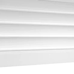 Fortia Volet roulant solaire aluminium blanc - ouverture motorisée - - l.100 x H.125 cm- Volet Roulant