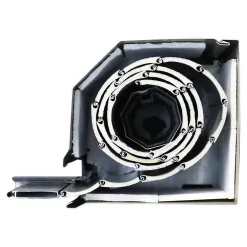 Fortia Volet roulant solaire aluminium anthracite - ouverture motorisée - - l.100 x H.125 cm- Volet Roulant