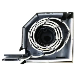 Fortia Volet roulant solaire aluminium anthracite - ouverture motorisée - - l.120 x H.215 cm- Volet Roulant