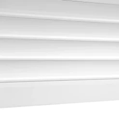 Fortia Volet roulant solaire aluminium blanc - ouverture motorisée - - l.120 x H.125 cm- Volet Roulant