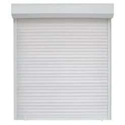 Fortia Volet roulant uPVC blanc - ouverture manuelle par sangle - - l.100 x H.135 cm- Volet Roulant