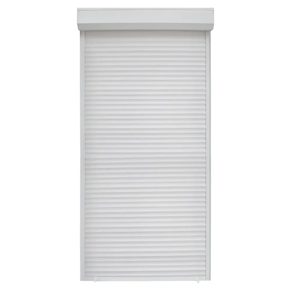 Fortia Volet roulant uPVC blanc - ouverture manuelle par sangle - - l.80 x H.205 cm- Volet Roulant