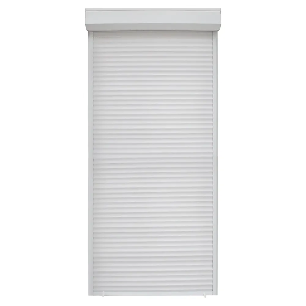Fortia Volet roulant uPVC blanc - ouverture manuelle par sangle - - l.80 x H.215 cm- Volet Roulant