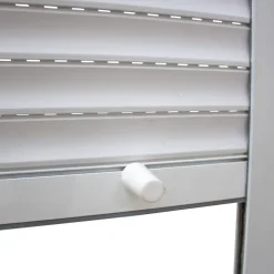 Fortia Volet roulant uPVC blanc - ouverture manuelle par sangle - - l.100 x H.215 cm- Volet Roulant