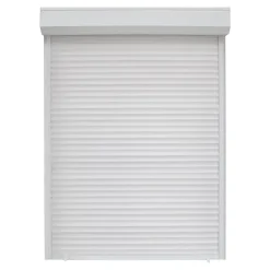Fortia Volet roulant uPVC blanc - ouverture manuelle par sangle - - l.100 x H.165 cm- Volet Roulant