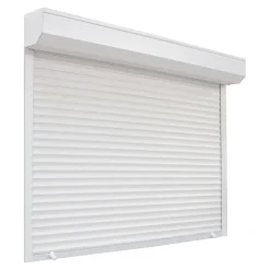 Fortia Volet roulant uPVC blanc - ouverture manuelle par sangle - - l.100 x H.115 cm- Volet Roulant