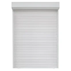 Fortia Volet roulant uPVC blanc - ouverture manuelle par sangle - - l.90 x H.155 cm- Volet Roulant