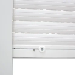 Fortia Volet roulant uPVC blanc - ouverture manuelle par sangle - - l.140 x H.215 cm- Volet Roulant
