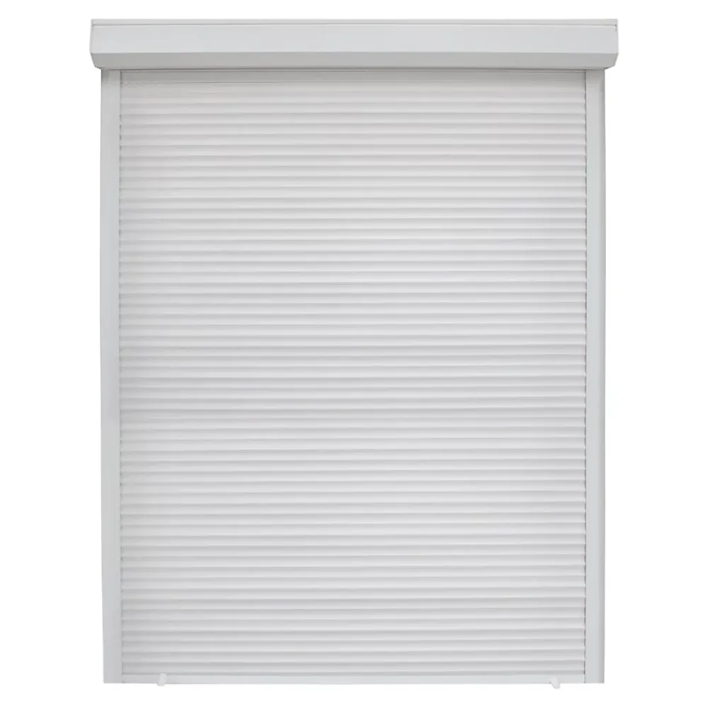 Fortia Volet roulant uPVC blanc - ouverture manuelle par sangle - - l.140 x H.215 cm- Volet Roulant