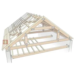 Volige traitée 105 x 14 mm L.3 m classe 2- Bois De Charpente