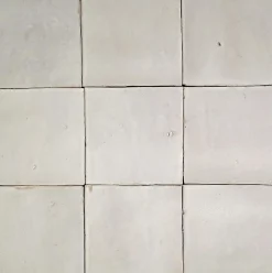 Concept Mosaïque Carrelage Mural Pour Pièce À Vivre<Véritable carreau zellige marocain 10x10 cm BLANC CASSÉ