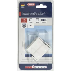 Abus Vérrou de fenêtre blanc SW1 ( clé non incluse)- Accesoire Pour Volet