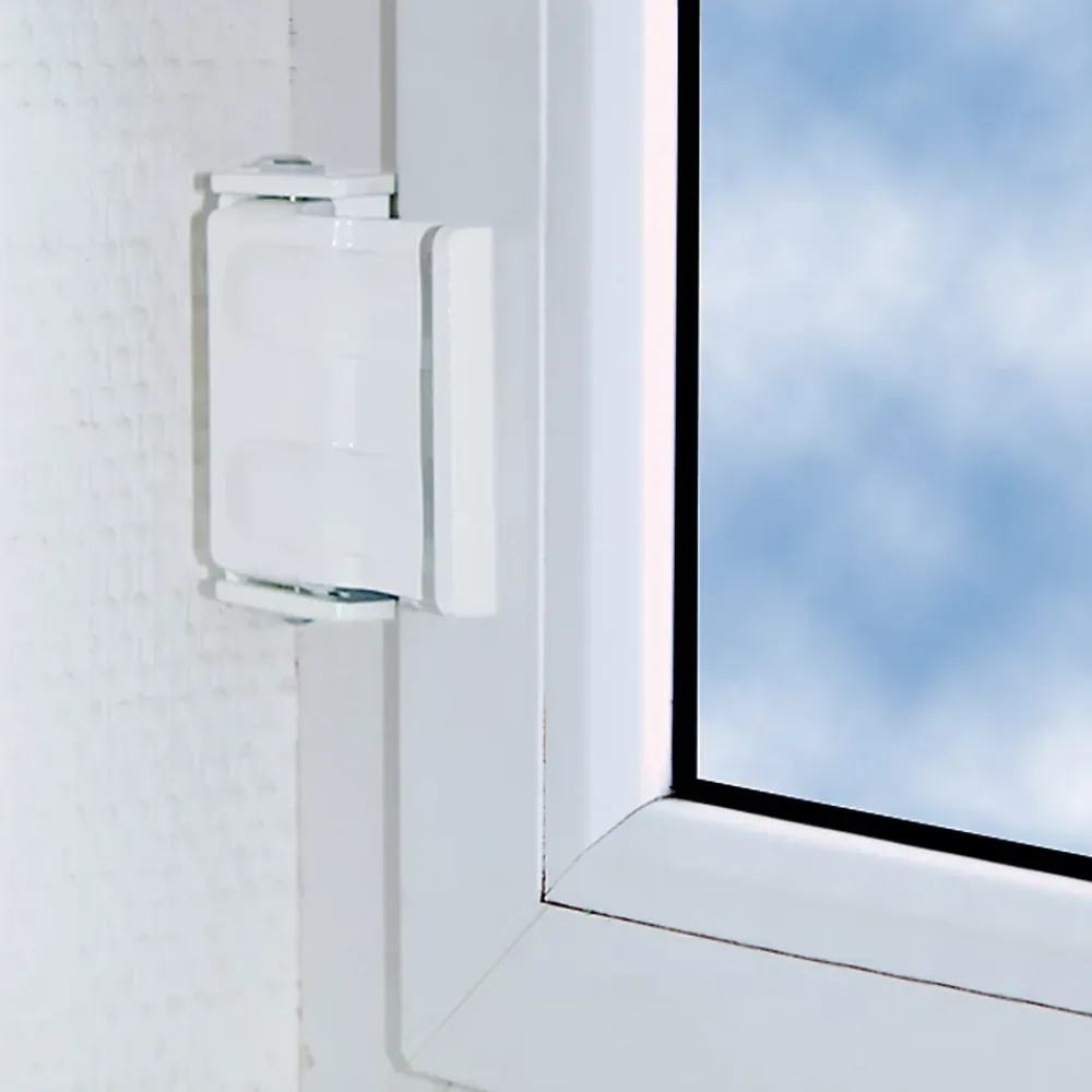 Abus Vérrou de fenêtre blanc SW1 ( clé non incluse)- Accesoire Pour Volet