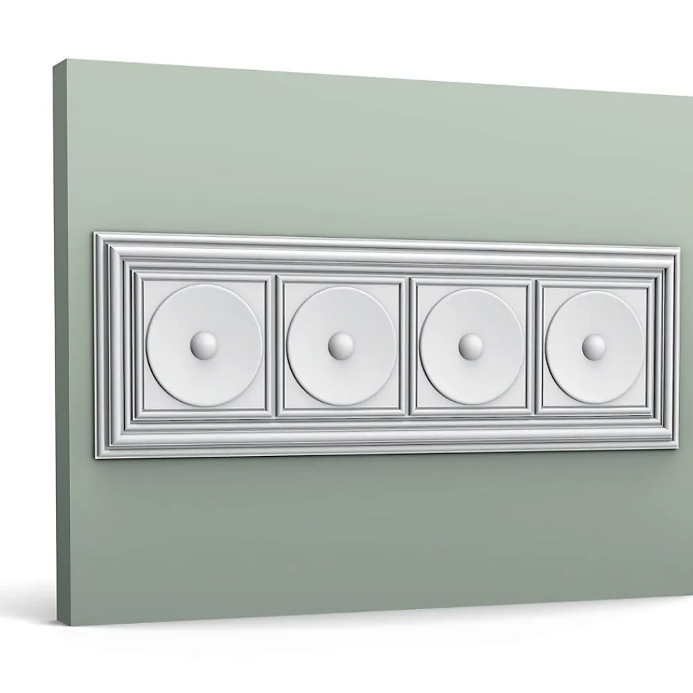 Orac Decor Panneau Mural Décoratif<W120 AUTOIRE - Panneau Mural Encadrement Soubassement 3d - 150x50x3,2cm (L x l x h) A l'unité