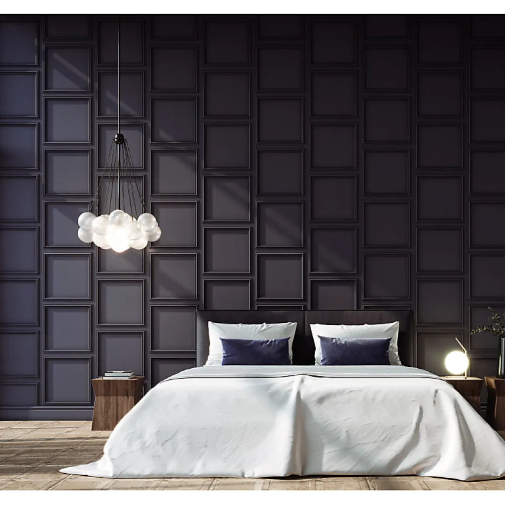 Orac Decor W121 AUTOIRE - Panneau Mural Encadrement Soubassement 3d - 50x50x3,2cm (L x l x h) A l'unité- Panneau Mural Décoratif