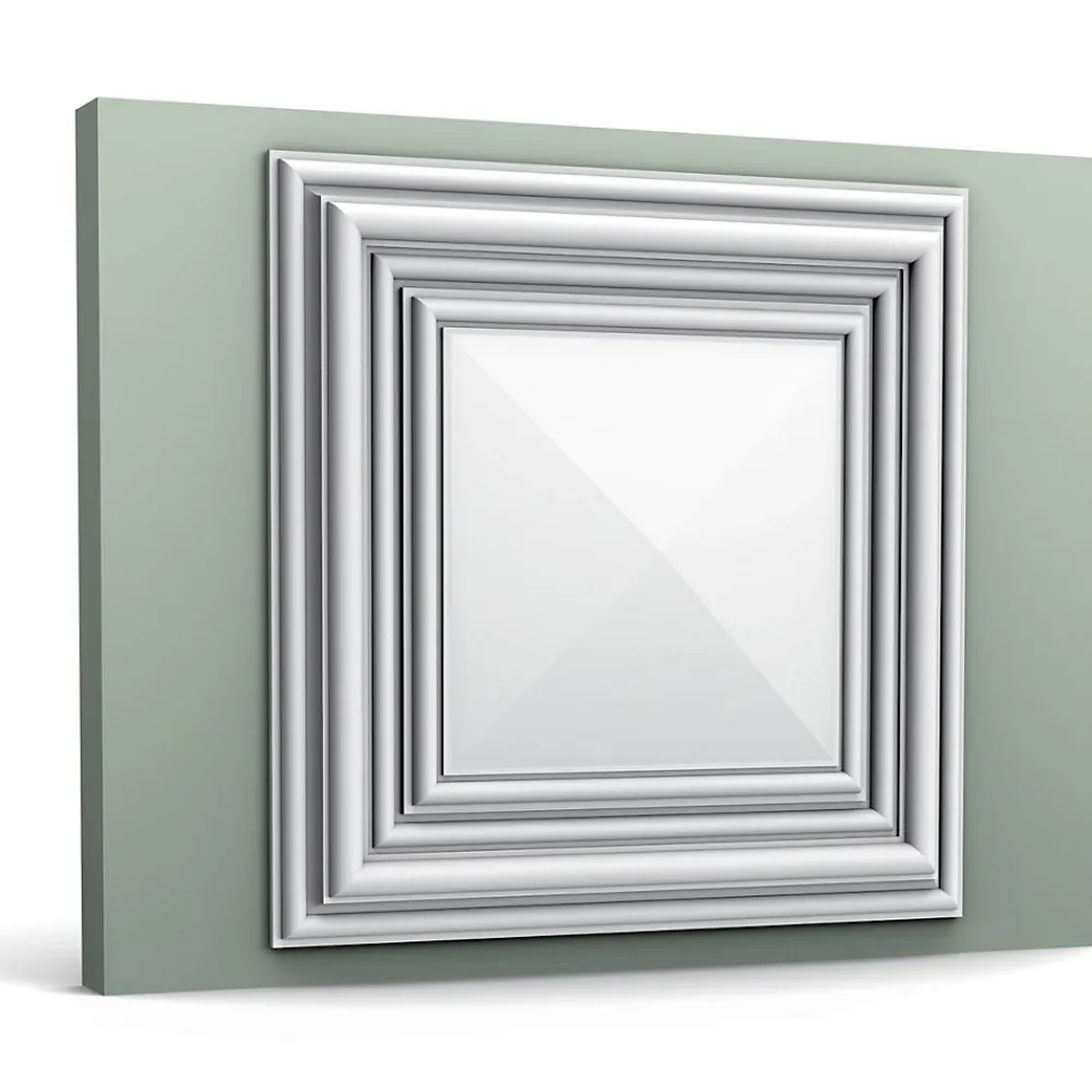 Orac Decor W121 AUTOIRE - Panneau Mural Encadrement Soubassement 3d - 50x50x3,2cm (L x l x h) A l'unité- Panneau Mural Décoratif
