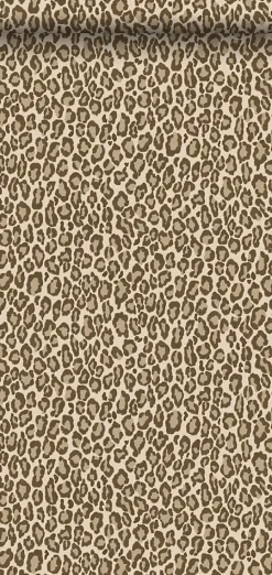 Walls4You Papier Peint<papier peint peau de léopard beige - 53 cm x 10.05 m - 935328