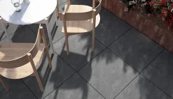 Allocarrelage Carrelage Extérieur Et Terrasse<59x59 Lot 2 Dalles ép. 20mm Atakama Gris Extérieur R11 -