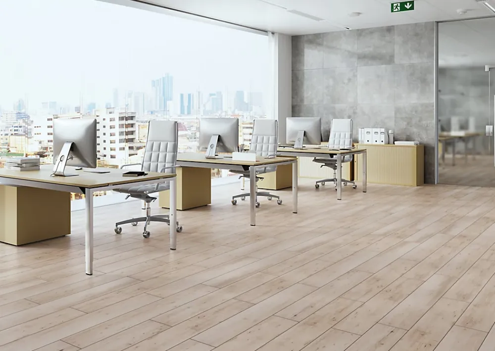 Allocarrelage Carrelage Sol Effet Bois|Carrelage Sol Pour Cuisine<20x120 Tonella Cream Carrelage Parquet Rectifié R10 -